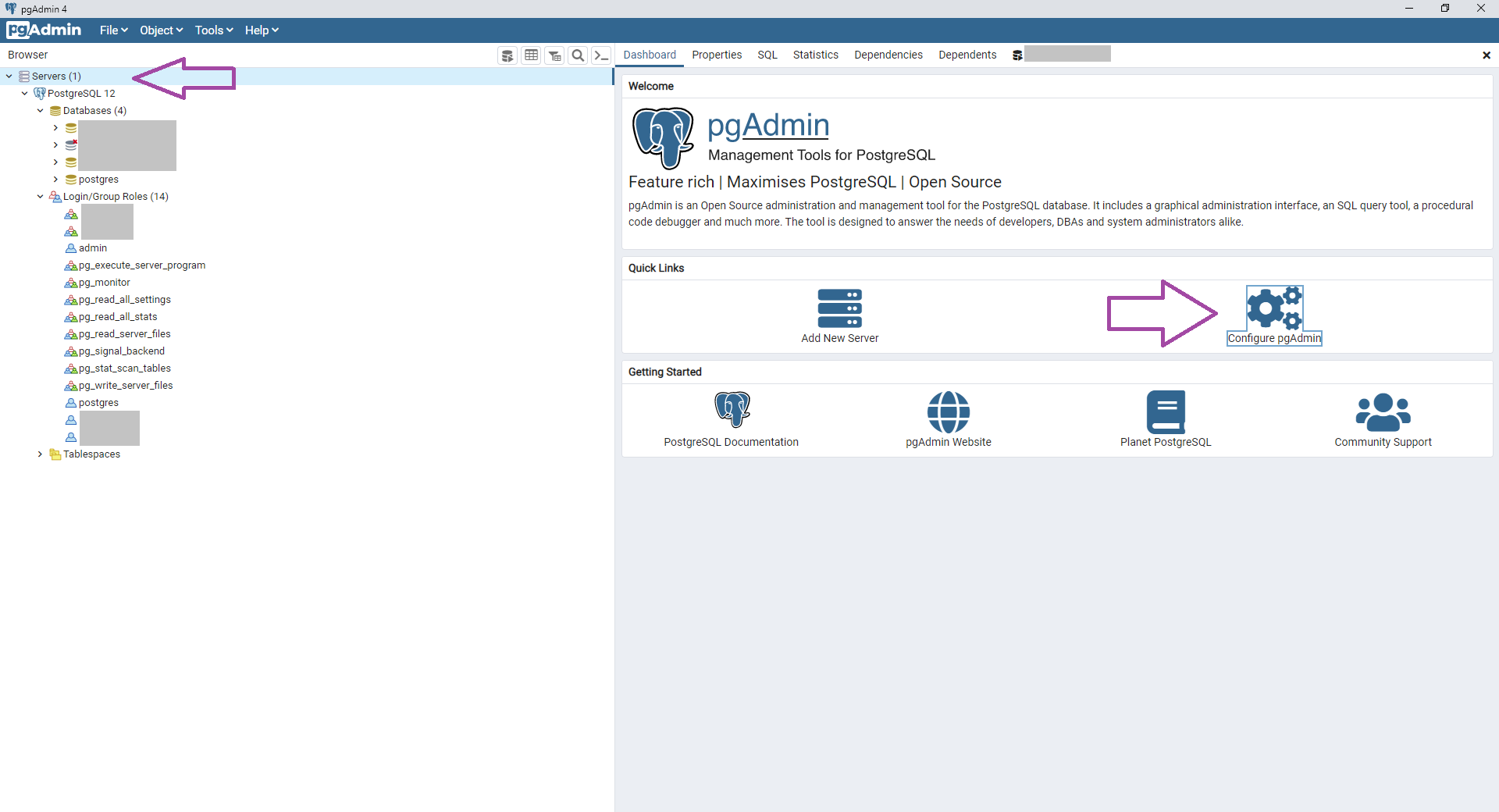 Please configure the postgresql binary path изображение с сайта www.eth1.ru