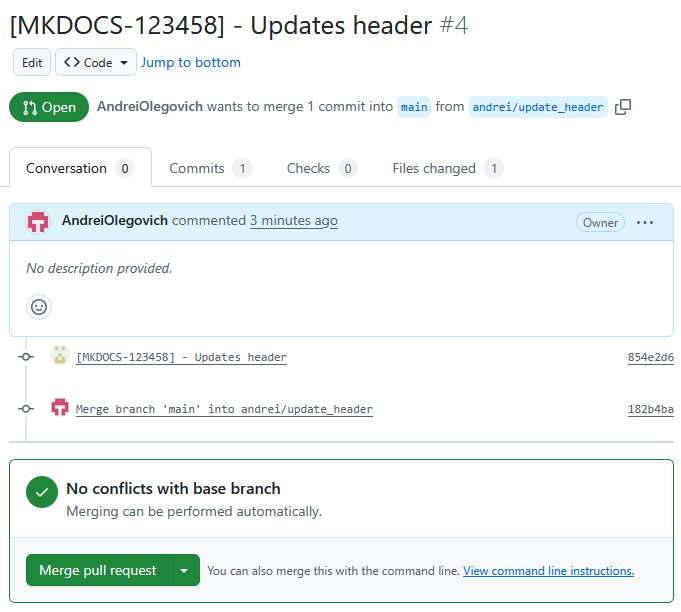 Разрешение конфликтов в GitHub Разрешение конфликтов в git изображение с сайта www.devhops.ru изображение с сайта www.devhops.ru