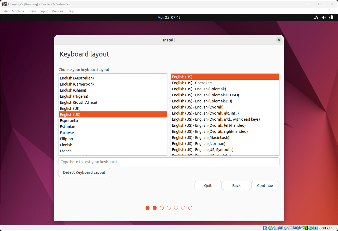 Установка Ubuntu 22.04 изображение с сайта www.devhops.ru