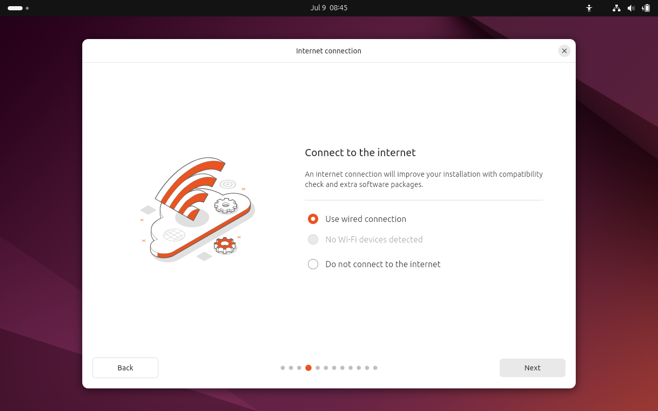 Установка Ubuntu 20.04 изображение с сайта www.devhops.ru