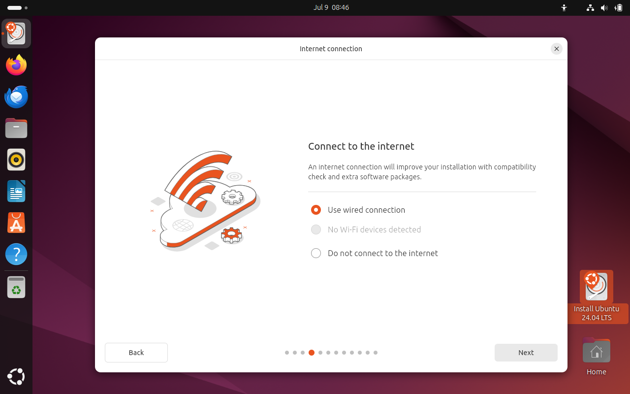 Установка Ubuntu 20.04 изображение с сайта www.devhops.ru