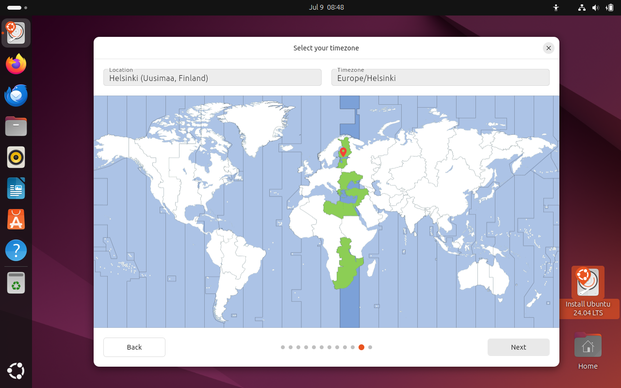 Установка Ubuntu 20.04 изображение с сайта www.devhops.ru