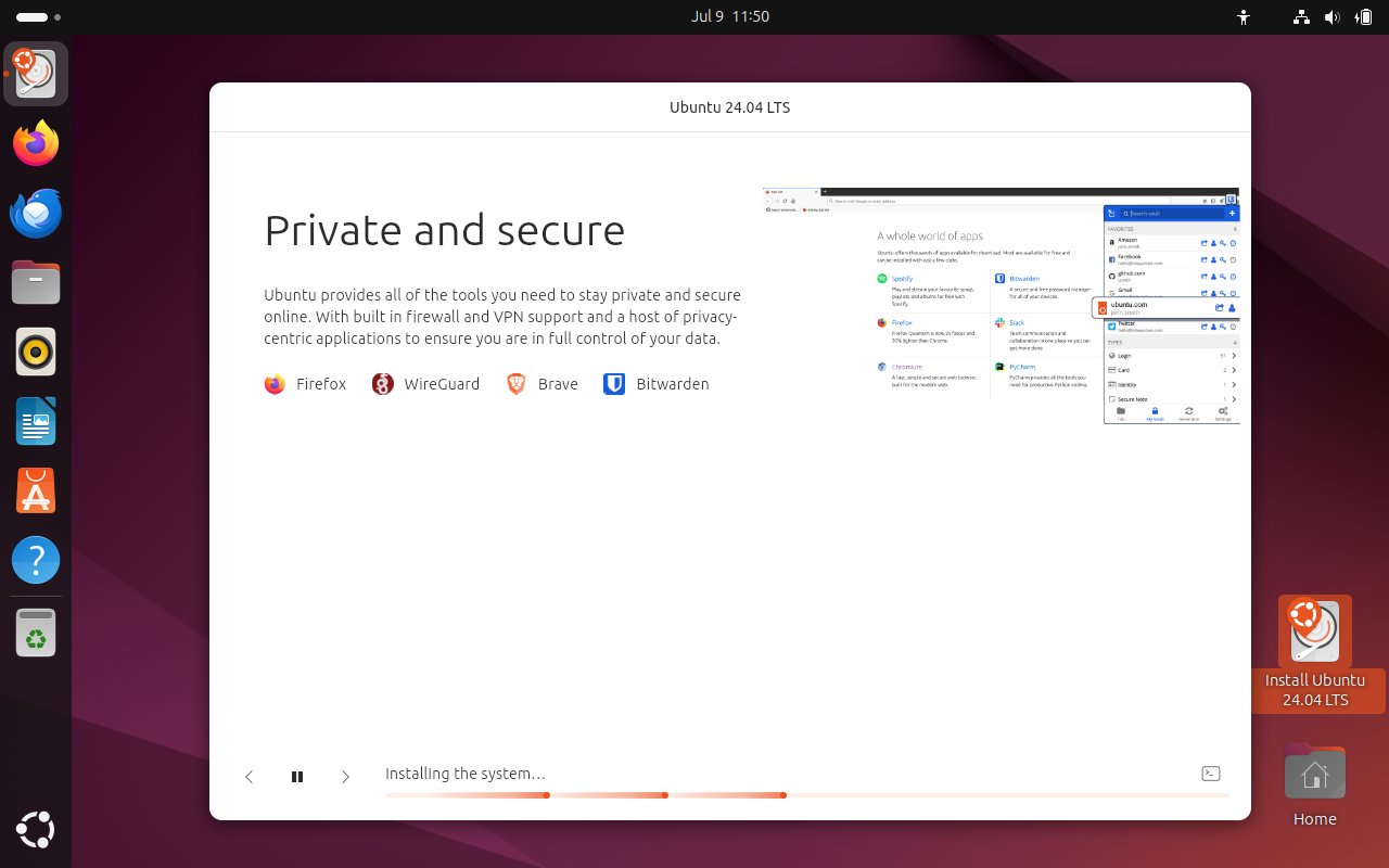 Установка Ubuntu 20.04 изображение с сайта www.devhops.ru