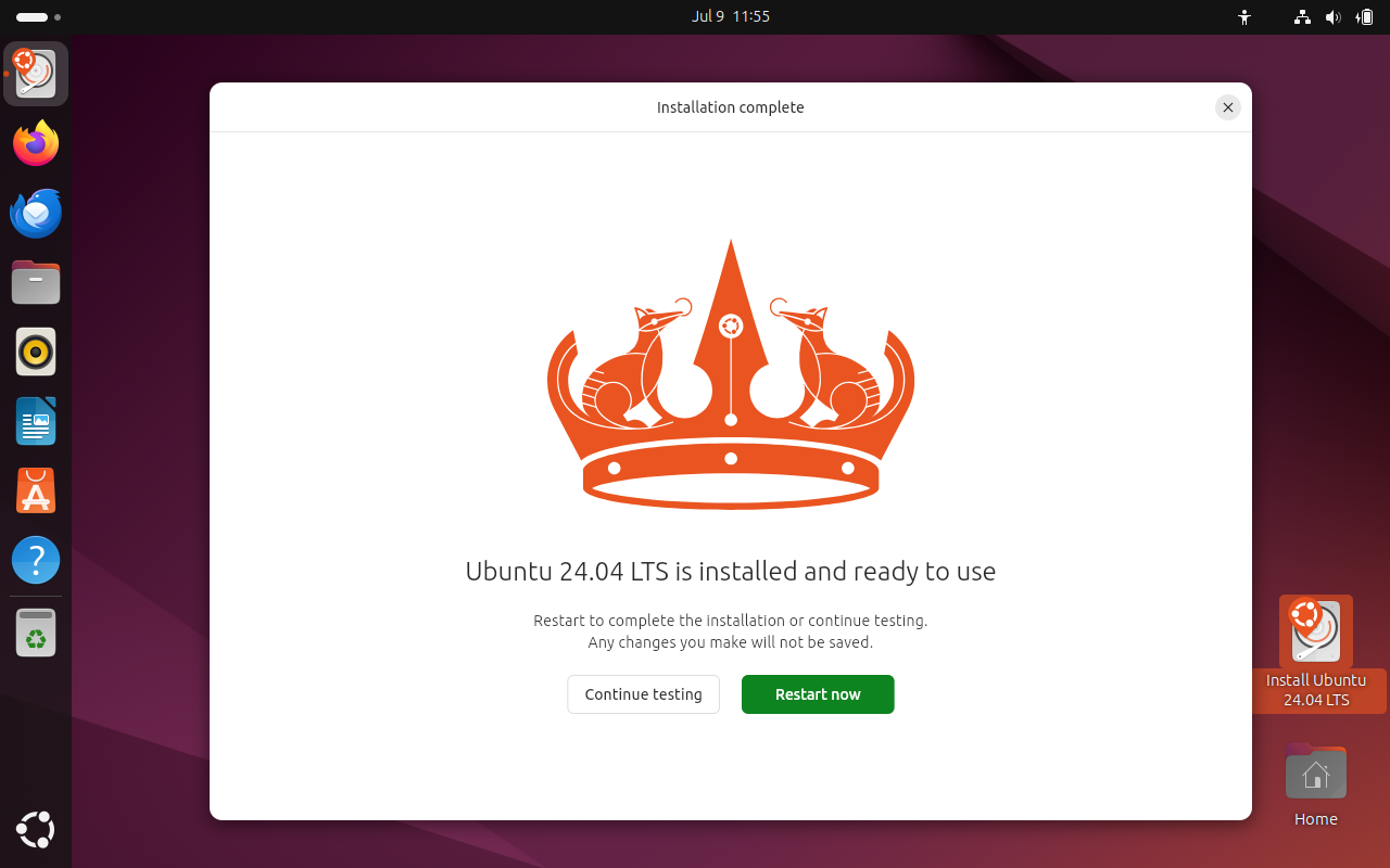 Установка Ubuntu 20.04 изображение с сайта www.devhops.ru